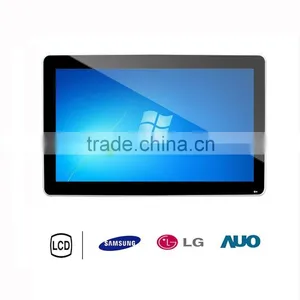 Windows System 32" Interactive Wall Mount LCD Display Digital Signage Digital Signage , Standing Computer For Night Clubs thumbnail-1