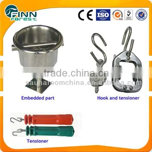 Stainless Steel 304 and Plastic Swimming Pool Lane Rope Tensioner thumbnail-1