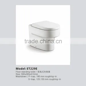 New Arrival Floor Mounted Sitting Toilet ET229E thumbnail-1