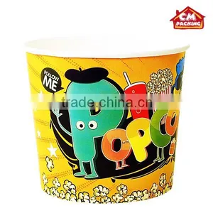 Custom Disposable Paper Popcorn Cup/popcorn Bowl/popcorn Bucket thumbnail-2