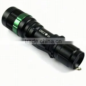 POPPAS T820 Hot Sale XPE Led Adjustable Focus Aluminum Police Security Led Flashlight thumbnail-6