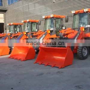 Manufactuer SZM 910 Mini Loader 4WD Hot Sale With CE Mini Wheel Loader ZL10 thumbnail-2