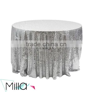 Royal Blue Glitter Table Cloth thumbnail-4