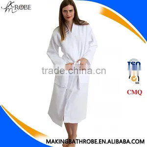 Cheap Soft Cotton Hotel Bathrobe Made in China thumbnail-6