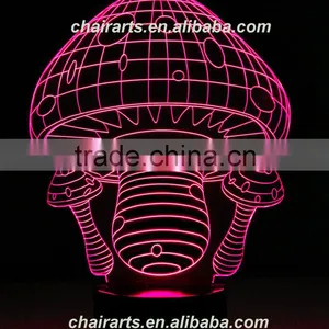 New Remote Control 3d Led Illusion Lamp thumbnail-6