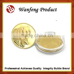 Custom Gold Challenge Antique Copper Coin thumbnail-3