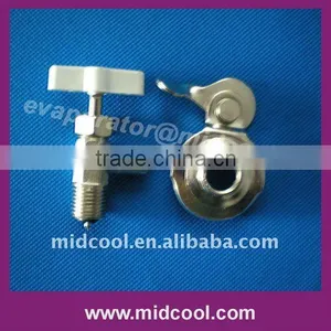 Brass Dispensing Valve FREON REFRIGERANT Side Can Tap thumbnail-1