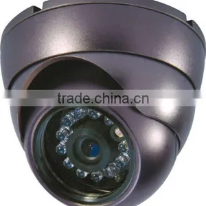 RY-8002 New 1/3 Wide Angle 24 IR Color Night Version Dome CMOS CCTV Surveillance Camera thumbnail-1