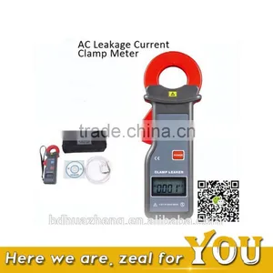 Factory Wholesale HZRC6300 60A Digital AC Leakage Current Clamp Meter thumbnail-1