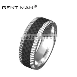 Fashion Tungsten Carbon Fiber Band Jewelry for Men Factory Direct thumbnail-1