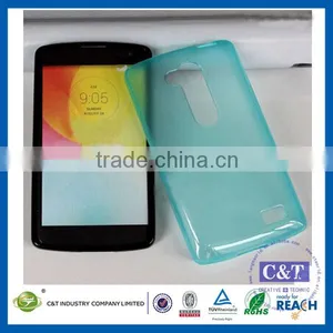 C&T Clear Matte Design Soft Slim Tpu Gel Flexible Case Cover for LG K8 thumbnail-1