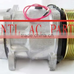 SD7H13 706 8902 PV8 Pulley ac Compressor SANDEN 7H13 706 8902 Auto A/c Compressor SANDEN706 SD706 7H13 thumbnail-1