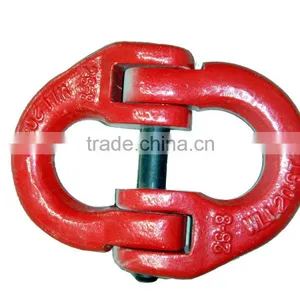 Drop Forged Hardware Alloy Steel/carbon Steel Lifting Hoist 80G German Type Connecting Link thumbnail-2