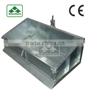 3 Point Tipper Transport Box Hot Galvanized / Tractor Implements for Agriculture thumbnail-1