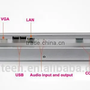 3mm Ultra -thin IP65 Front Panel 21.5inch Industrial Panel pc With 5-wire Resistive Touchscreen thumbnail-6