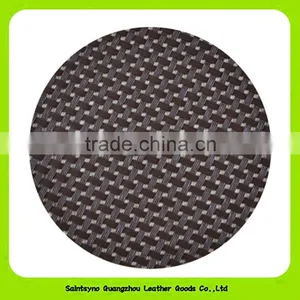 16028 Eco-friendly Hot-selling PU Leather Cup Coaster Promotional Gifts thumbnail-3