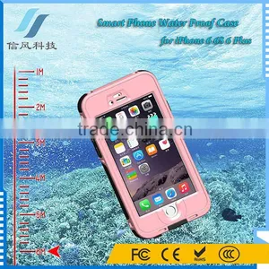 5.5" Smartphone Waterproof Case for IPhone6 6S 6Plus With Fingerprint Touch ID thumbnail-1