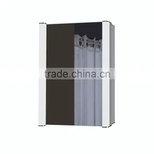 DUBAI Luxury Wall Mounted Waterproof Illuminated Aluminum Bathroom Mirror Cabinet With Led Light thumbnail-1