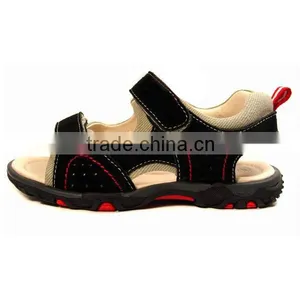 Daily Wear Pure Color Boys School Sandals With Suede Leather thumbnail-3