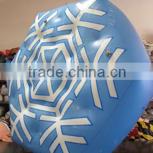 Inflatable Snowflake Air Balloon Snowflake Inflatable Helium Balloon Snowflake Air Balloon Christmas Inflatable Balloon thumbnail-2