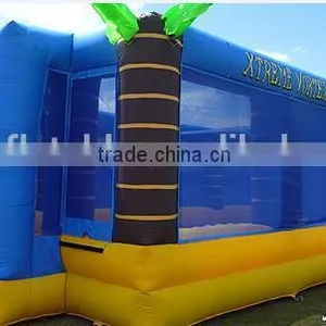 Palm Tree Inflatable Volleyball Field thumbnail-1