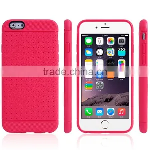 Mobile Phone Accessories Network Design Soft TPU Leather Pattern Finish Back Cover for Apple IPhone 6s thumbnail-4