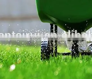 100lb Walk Behind Broadcast Seed Spreader and Fertilizer Spreader thumbnail-3