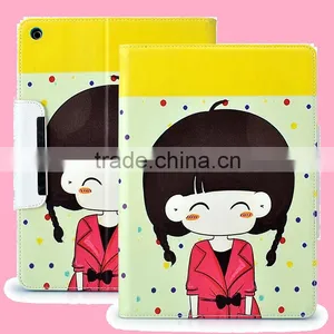 2014 New Design Belt Clip Leather Case for Ipad Air Tablet Case Cover for Ipad Case thumbnail-1