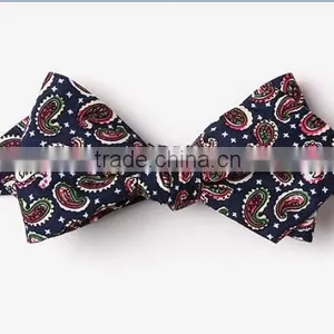 2016 Fashion Creative Design Custom Brand Cotton Printed Bow Tie for Man thumbnail-2