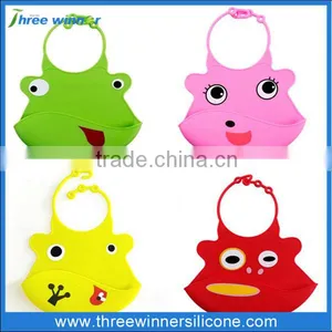 Ecofriendly Wholsesale Kids Silicone Bib thumbnail-3