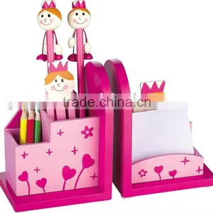 Princess Wooden Stationery Set thumbnail-1