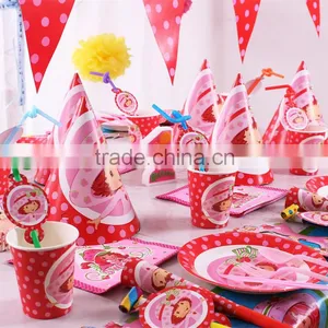 Decorative Kids Birthday Paper Party Supply Set thumbnail-2