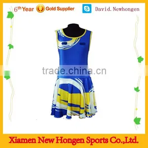 100% Polyster Cheap Sublimation Tennis Dress thumbnail-1