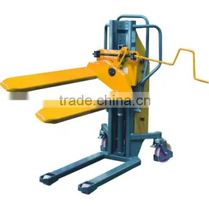 Semi-Electric Pallet Lifting and Tilting Stacker thumbnail-1