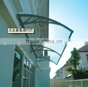 Solid Polycarbonate Awning Canopies,pc Sheets,polycarbonate Rain Awning thumbnail-3