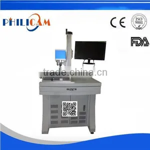 Jinan PHILICAM CE Approved Pulsed Fiber Laser Marking Machine for Metal thumbnail-1