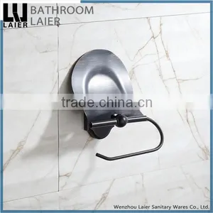 Customized From India Covered Zinc Alloy ORB Finishing Bathroom Accessories Wall Mounted Toilet Paper Holder thumbnail-3