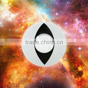 Pure White Cat Eyes Circle Crazy Contact Lens/wild and Sexy Pattern Contact Lens/wonderful and Hot Selling thumbnail-1