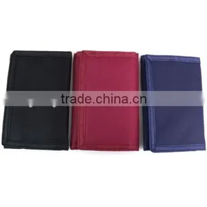 NEW HIGH QUALITY TRIFOLD CANVAS VELCRO SPORTS WALLET thumbnail-2