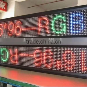 Programmable Led Advertising Sign Led Scrolling Moving Message Billboard Sign Indoor/outdoor Led Display Screen thumbnail-2