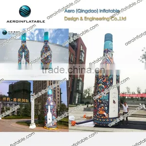 Giant Nflatable Champagne Bottle thumbnail-3