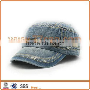 Jean Military Caps With Customed Logo for Sale thumbnail-1