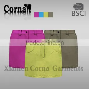 Latest Design Ladies Polyester Skirt/shorts 2016 thumbnail-4