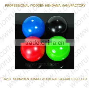 Colorful Wooden Balls for Christmas Decoration thumbnail-1