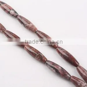 Red Picture Jasper, Gemstone Beads,semi-precious Stone Beads thumbnail-1