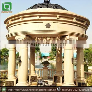 2016 New Design Factory Direct Supply Marble Gazebo/stone Gazebo thumbnail-1