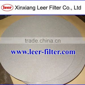 Porous Sintered Titanium Powder Disc Filter thumbnail-1