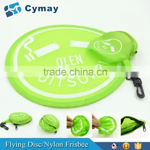 Custom Small Folding Cloth Frisbee Fabric Soft Frisbee thumbnail-3