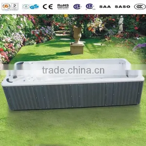 Hot Tub Massage Bathtub Luxury Outdoor Spa With LED Light thumbnail-1