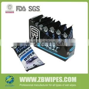 Individual Pack Glass Cleaning Wet Tissue thumbnail-1